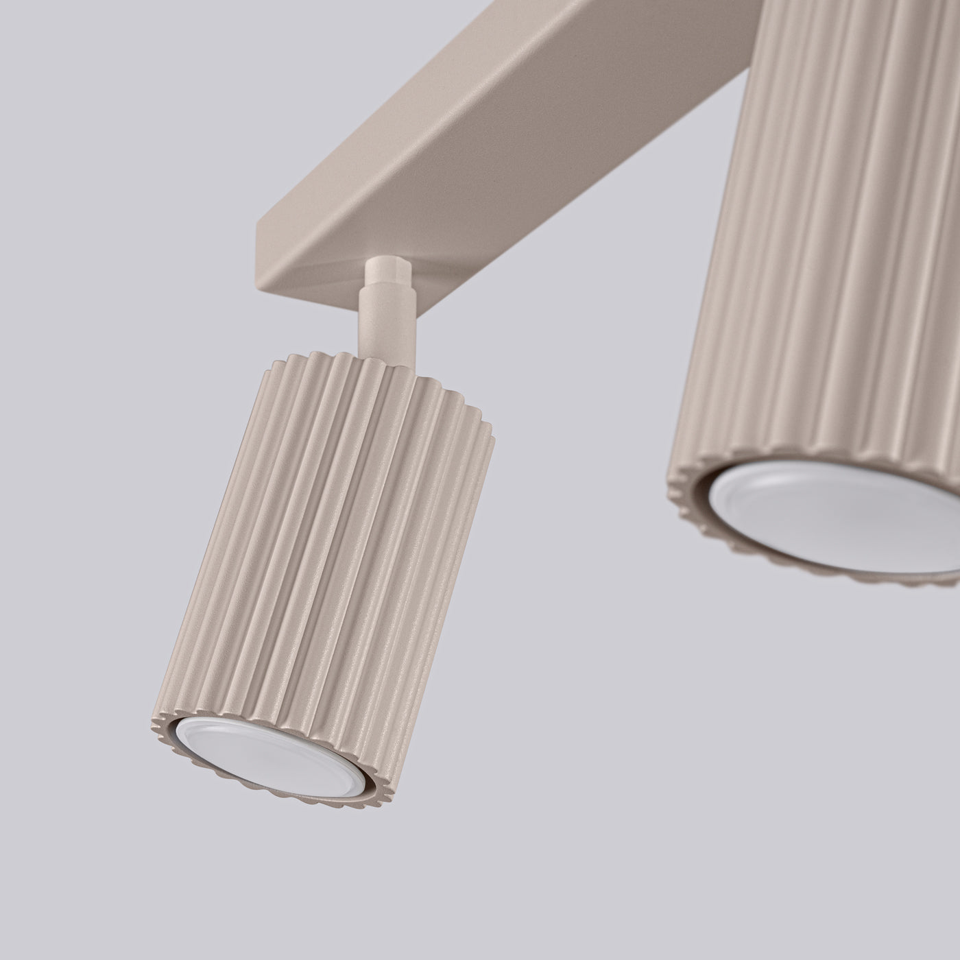 Deckenleuchte - Spot - Strahler KARBON 2 taupe Sollux Lighting