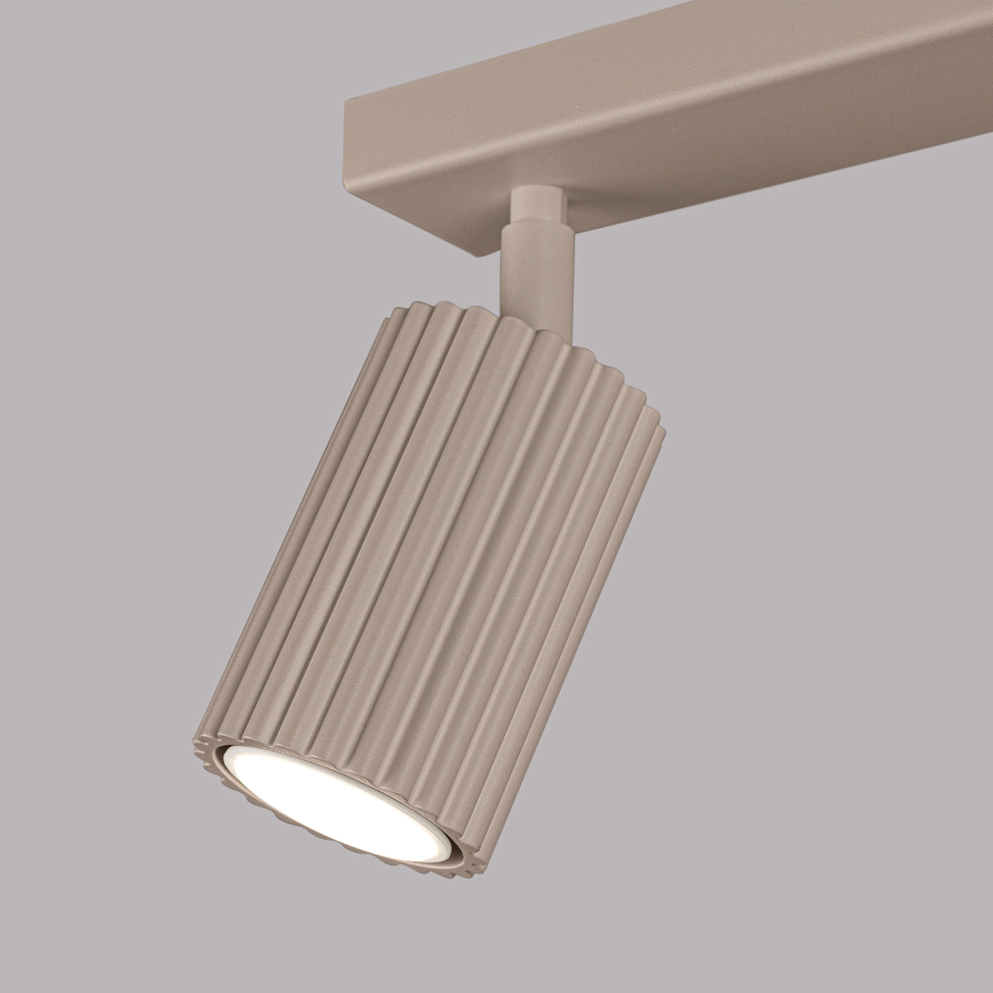Deckenleuchte - Spot - Strahler KARBON 2 taupe Sollux Lighting