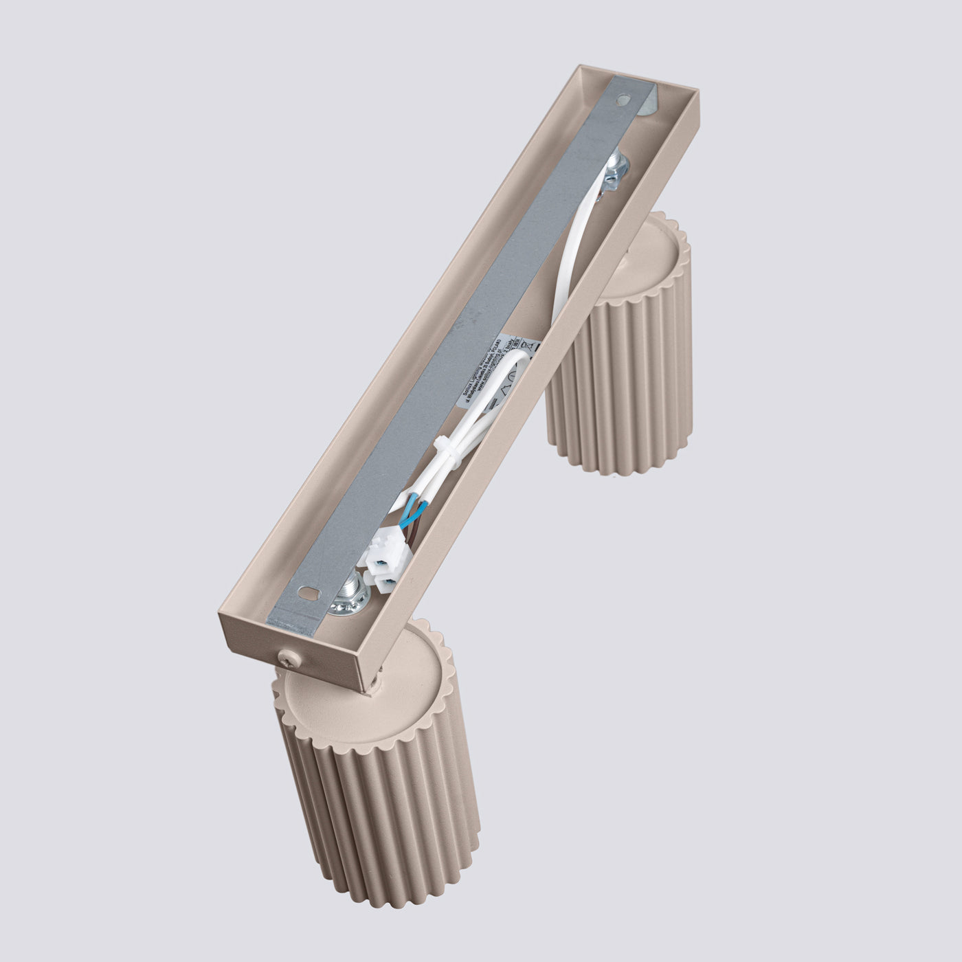 Deckenleuchte - Spot - Strahler KARBON 2 taupe Sollux Lighting