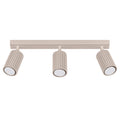 Deckenleuchte - Spot - Strahler KARBON 3L taupe Sollux Lighting