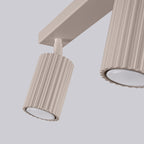 Deckenleuchte - Spot - Strahler KARBON 3L taupe Sollux Lighting