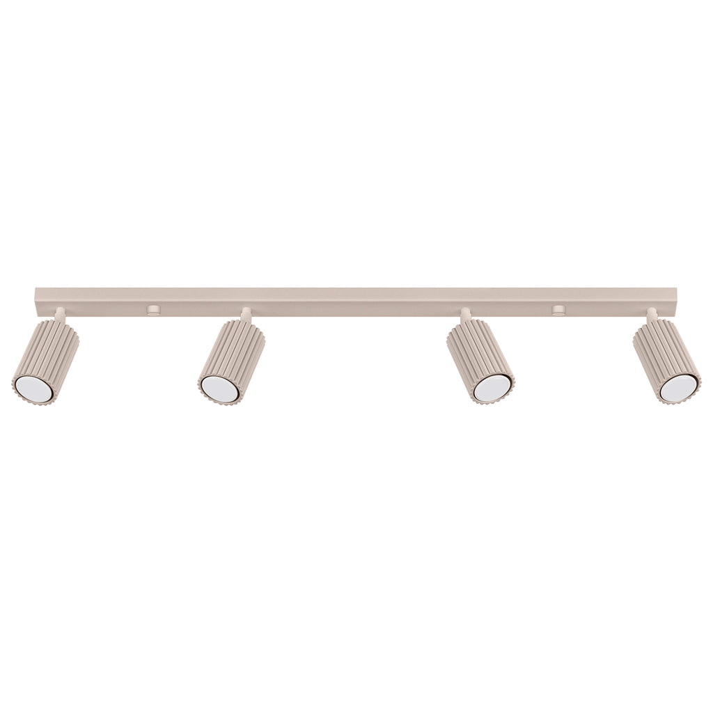 Deckenleuchte - Spot - Strahler KARBON 4L taupe Sollux Lighting
