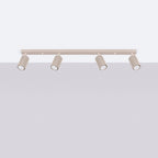 Deckenleuchte - Spot - Strahler KARBON 4L taupe Sollux Lighting