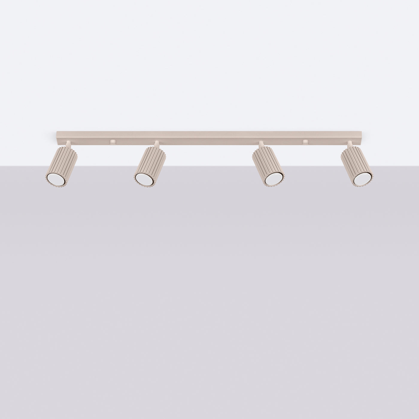Deckenleuchte - Spot - Strahler KARBON 4L taupe Sollux Lighting