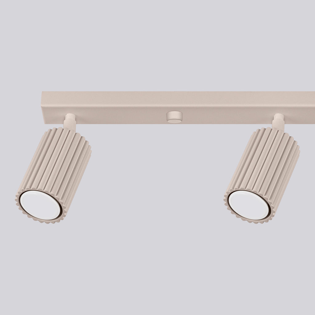 Deckenleuchte - Spot - Strahler KARBON 4L taupe Sollux Lighting