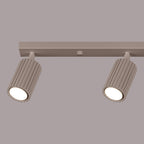 Deckenleuchte - Spot - Strahler KARBON 4L taupe Sollux Lighting