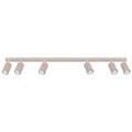Deckenleuchte - Spot - Strahler KARBON 6L taupe Sollux Lighting