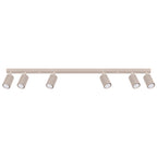 Deckenleuchte - Spot - Strahler KARBON 6L taupe Sollux Lighting