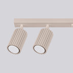 Deckenleuchte - Spot - Strahler KARBON 6L taupe Sollux Lighting