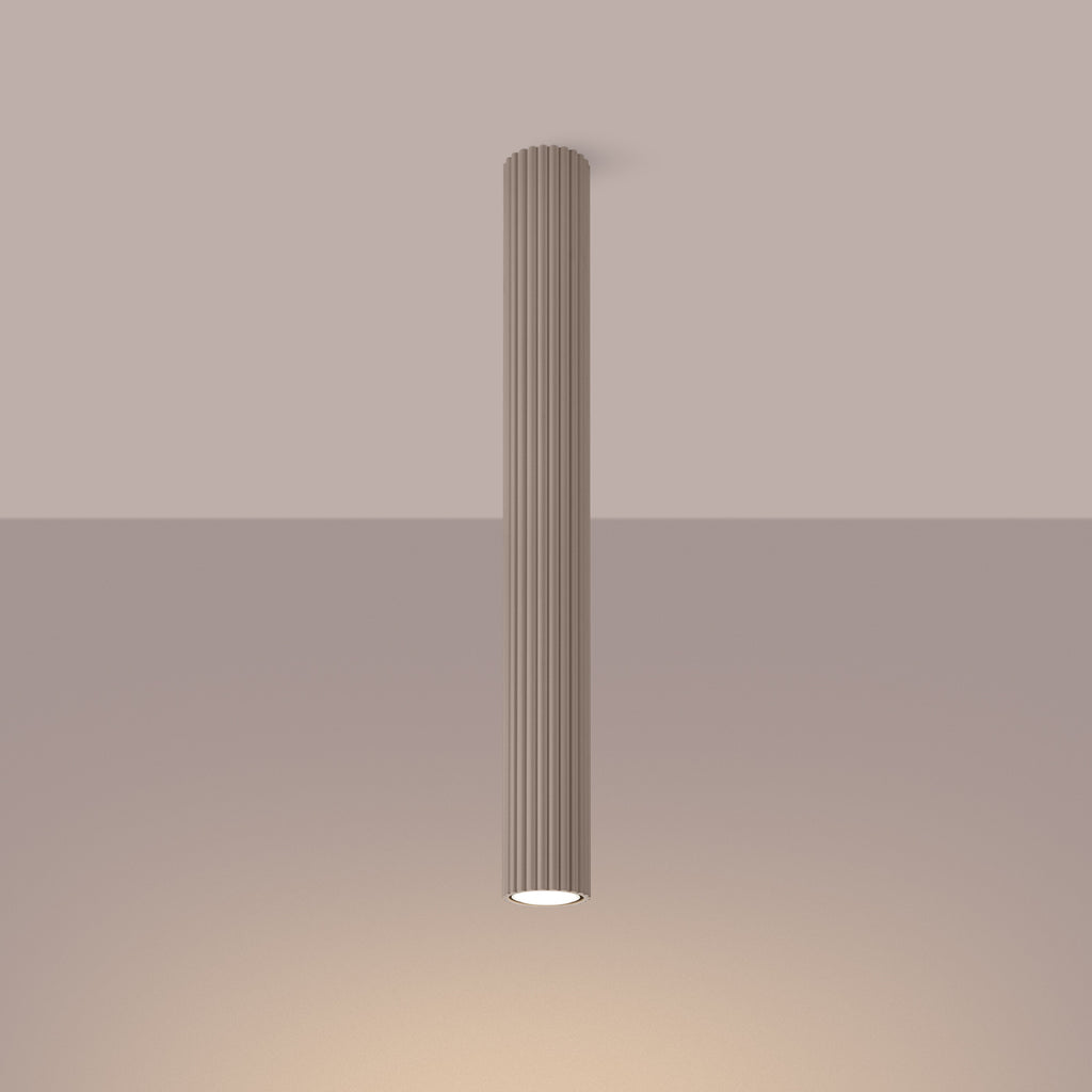 Deckenleuchte - Spot - Strahler KARBON 60 taupe Sollux Lighting