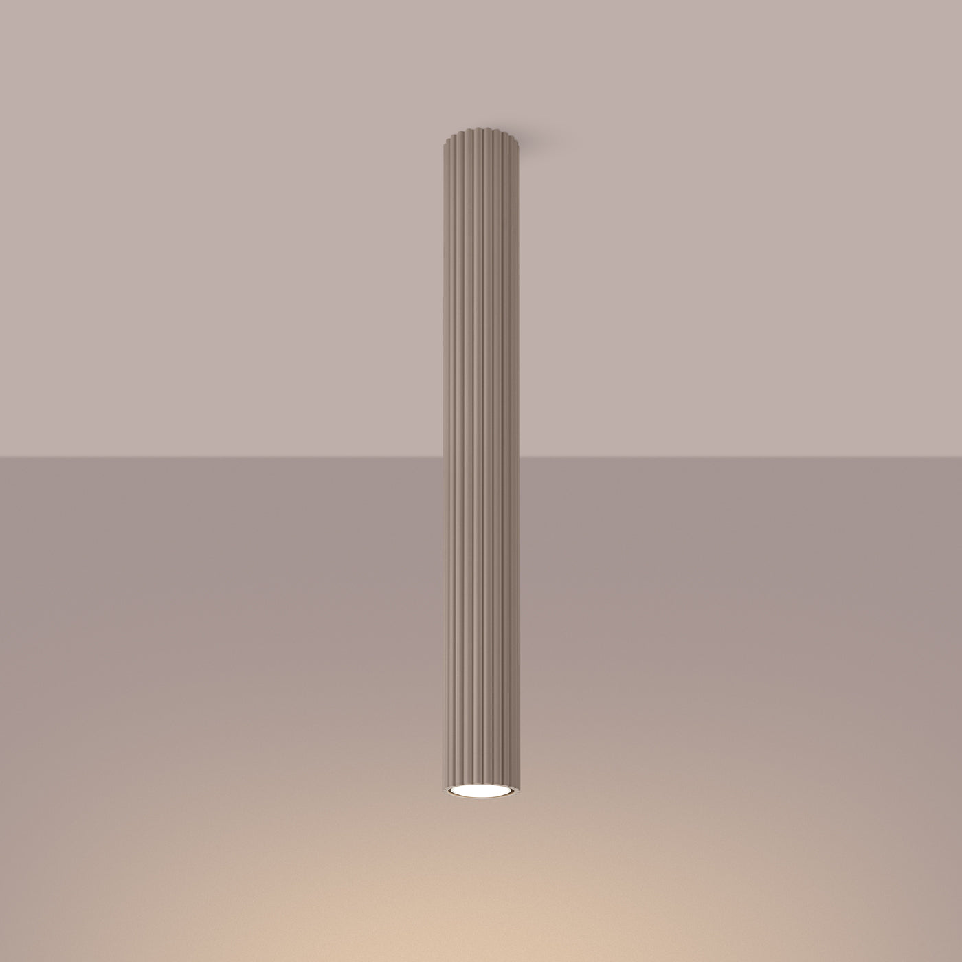 Deckenleuchte - Spot - Strahler KARBON 60 taupe Sollux Lighting