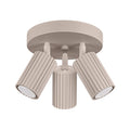 Deckenleuchte - Spot - Strahler KARBON 3P taupe Sollux Lighting