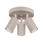 Deckenleuchte - Spot - Strahler KARBON 3P taupe Sollux Lighting