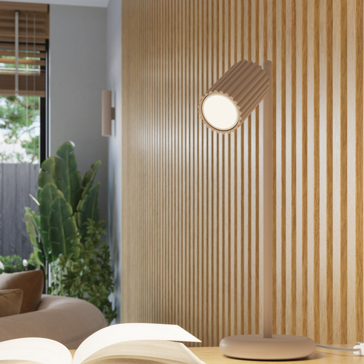 Deckenleuchte - Spot - Strahler KARBON 3P taupe Sollux Lighting