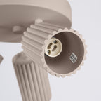 Deckenleuchte - Spot - Strahler KARBON 3P taupe Sollux Lighting
