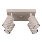 Deckenleuchte - Spot - Strahler KARBON 4 taupe Sollux Lighting