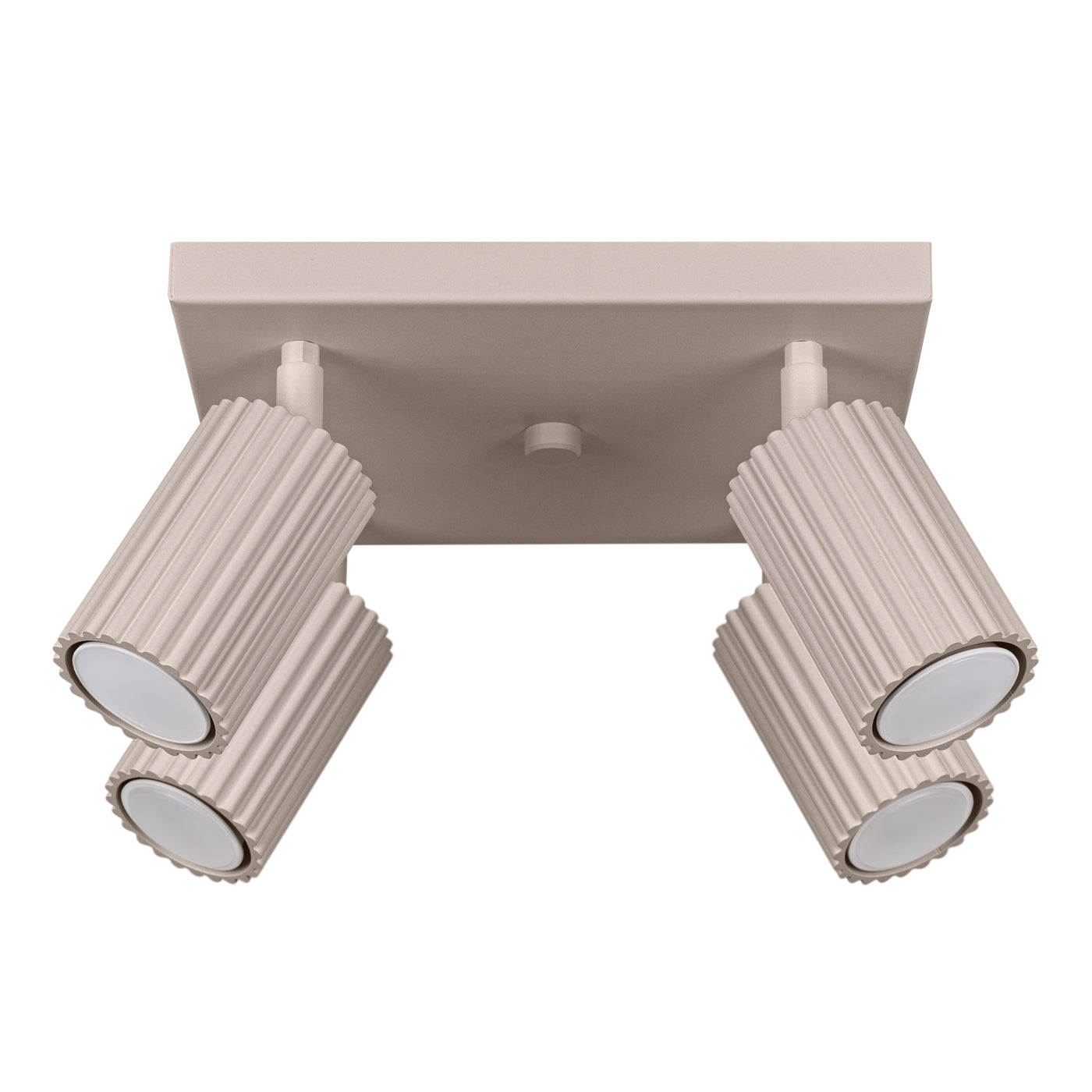 Deckenleuchte - Spot - Strahler KARBON 4 taupe Sollux Lighting