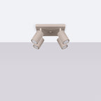 Deckenleuchte - Spot - Strahler KARBON 4 taupe Sollux Lighting