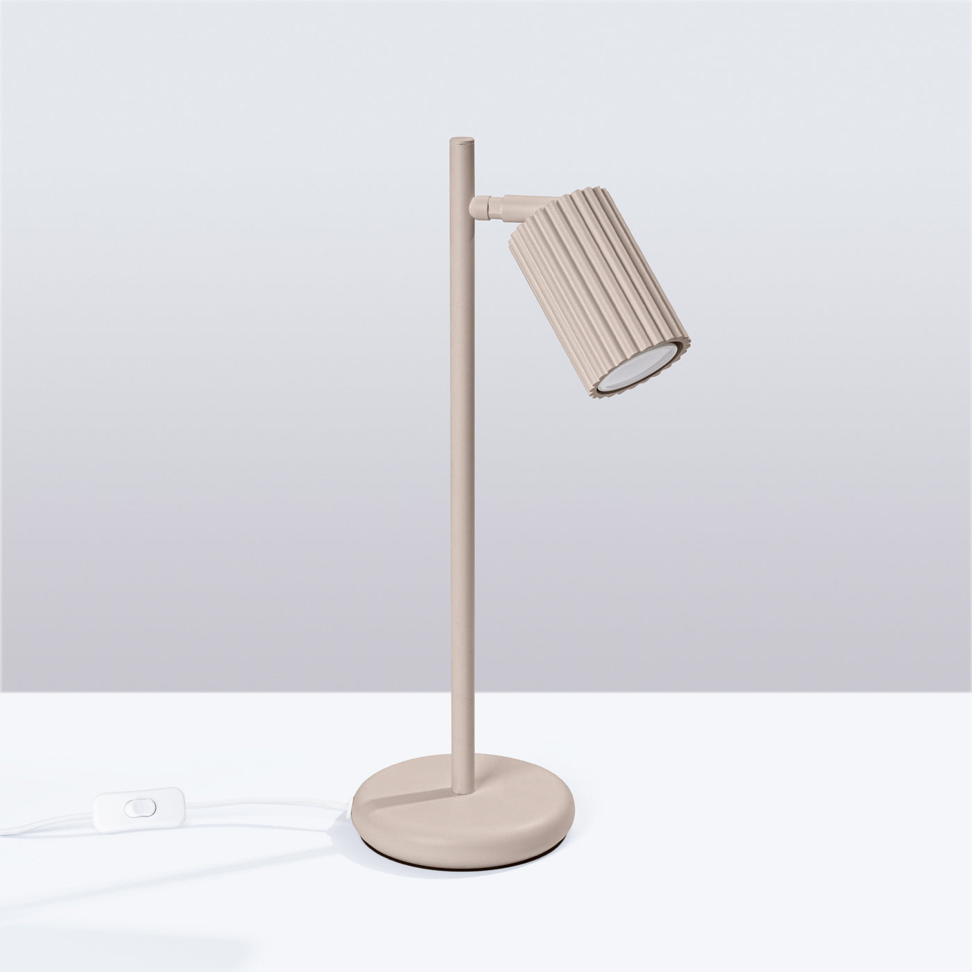 Tischleuchte KARBON taupe Sollux Lighting