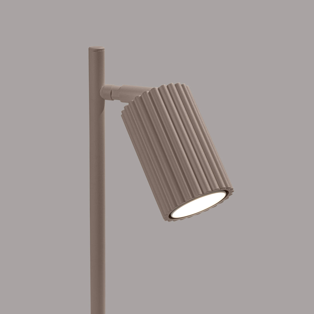 Tischleuchte KARBON taupe Sollux Lighting