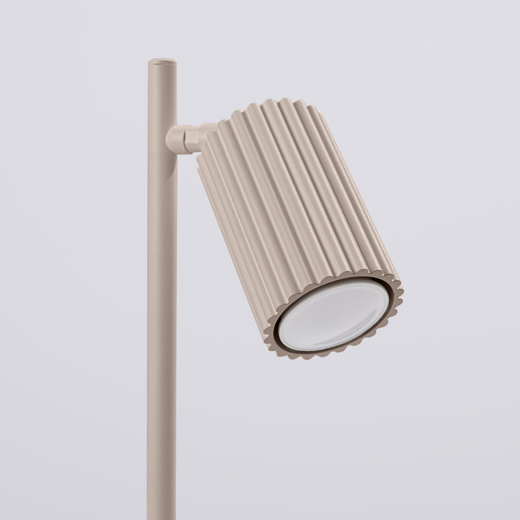 Tischleuchte KARBON taupe Sollux Lighting