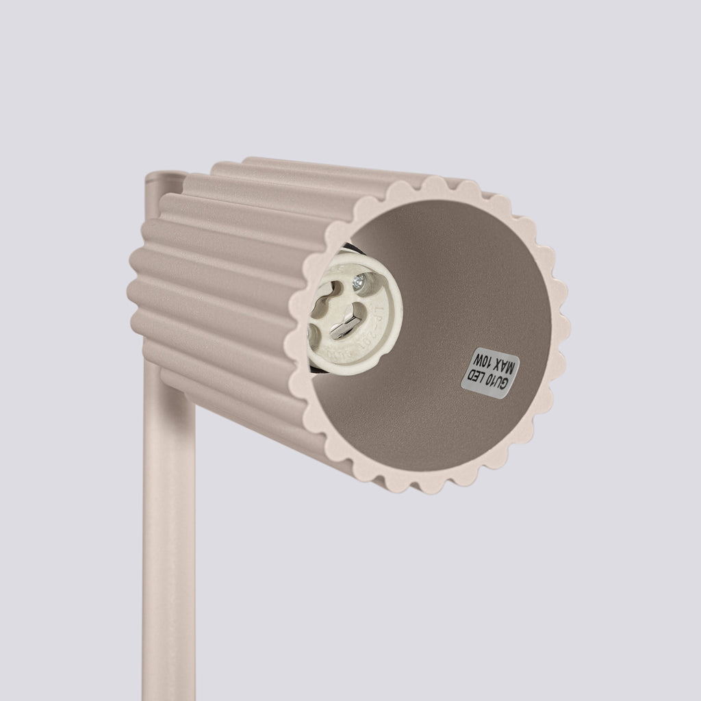 Tischleuchte KARBON taupe Sollux Lighting