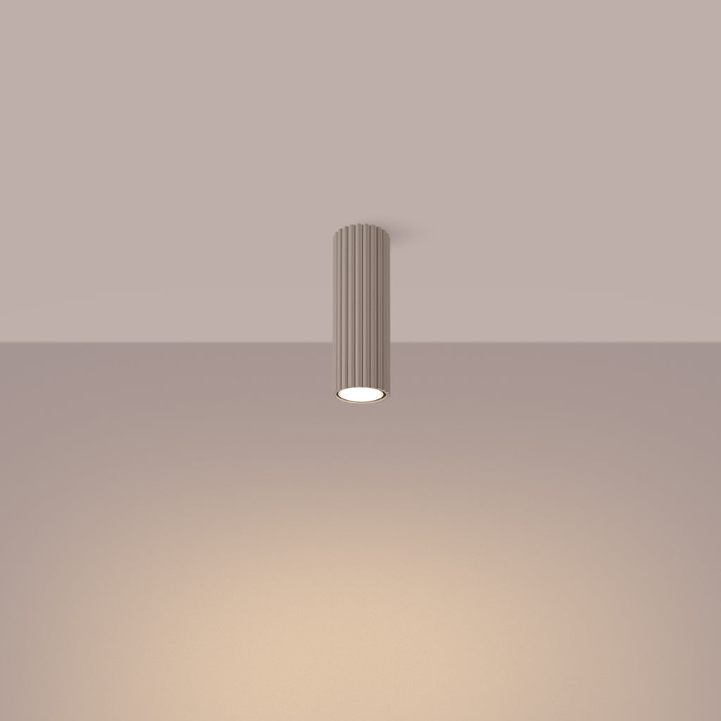 Deckenleuchte - Spot - Strahler KARBON 20 taupe Sollux Lighting