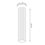 Deckenleuchte - Spot - Strahler KARBON 40 taupe Sollux Lighting