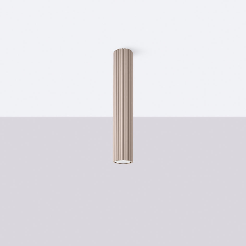 Deckenleuchte - Spot - Strahler KARBON 40 taupe Sollux Lighting