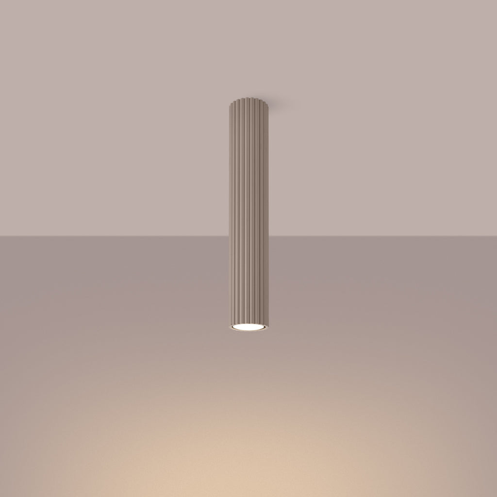 Deckenleuchte - Spot - Strahler KARBON 40 taupe Sollux Lighting