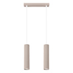 Pendelleuchte KARBON 2 taupe Sollux Lighting