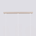 Pendelleuchte KARBON 3L taupe Sollux Lighting