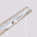 Pendelleuchte KARBON 3L taupe Sollux Lighting