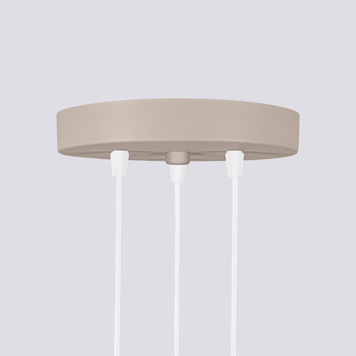Pendelleuchte KARBON 3P taupe Sollux Lighting