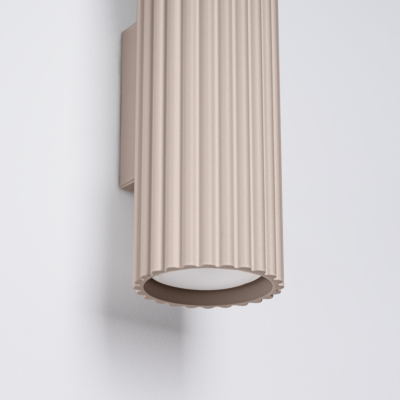 Wandleuchte KARBON 30 taupe Sollux Lighting