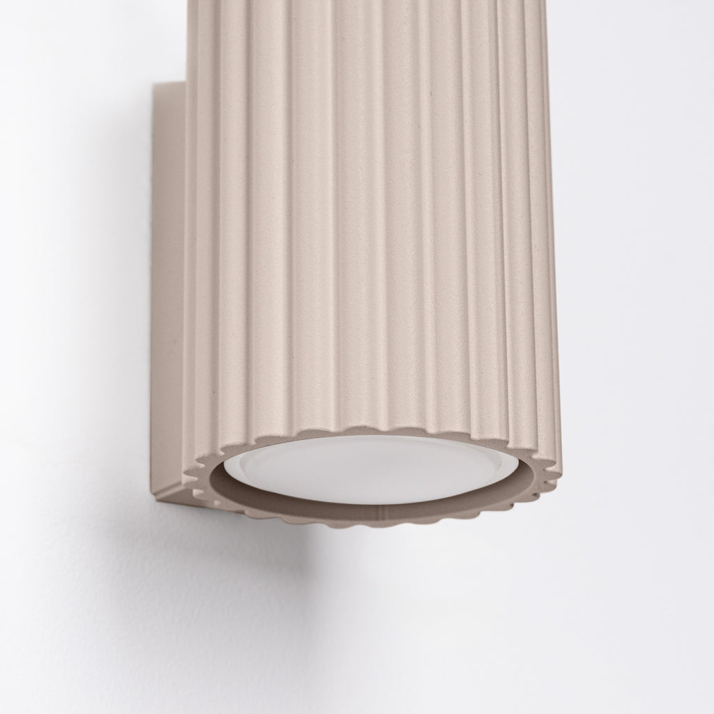 Wandleuchte KARBON 10 taupe Sollux Lighting