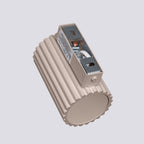 Wandleuchte KARBON 10 taupe Sollux Lighting