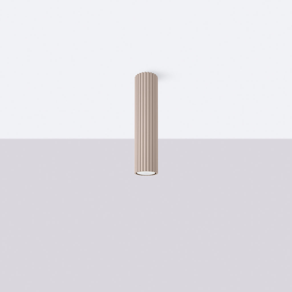 Deckenleuchte - Spot - Strahler KARBON 30 taupe Sollux Lighting