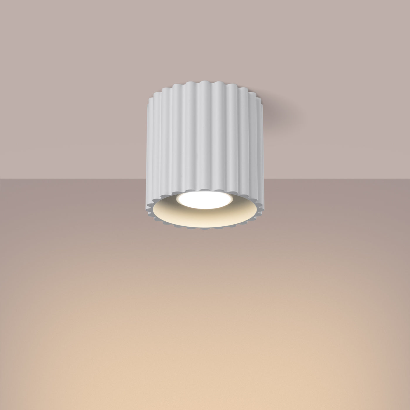 Deckenleuchte - Spot - Strahler AURA 1 weiß GU10 Sollux Lighting