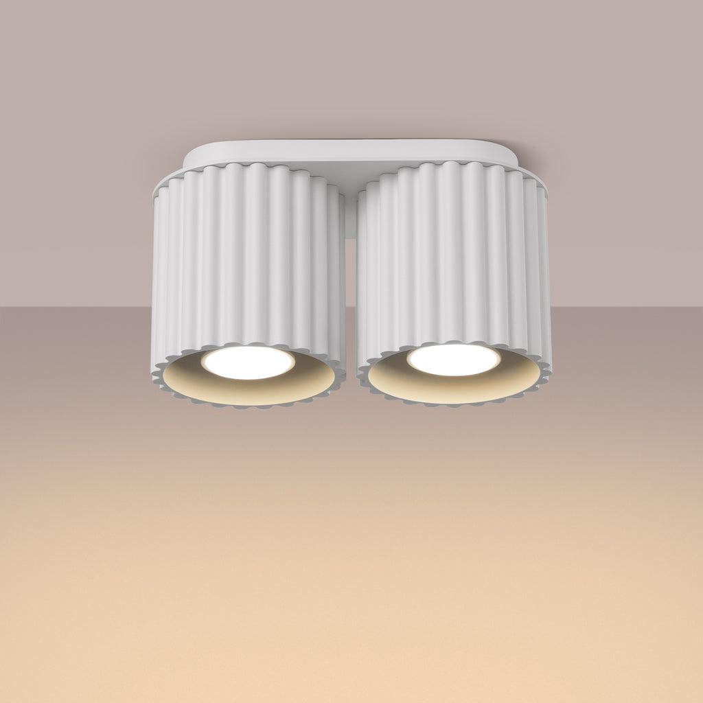 Deckenleuchte - Spot - Strahler AURA 2 weiß GU10 Sollux Lighting