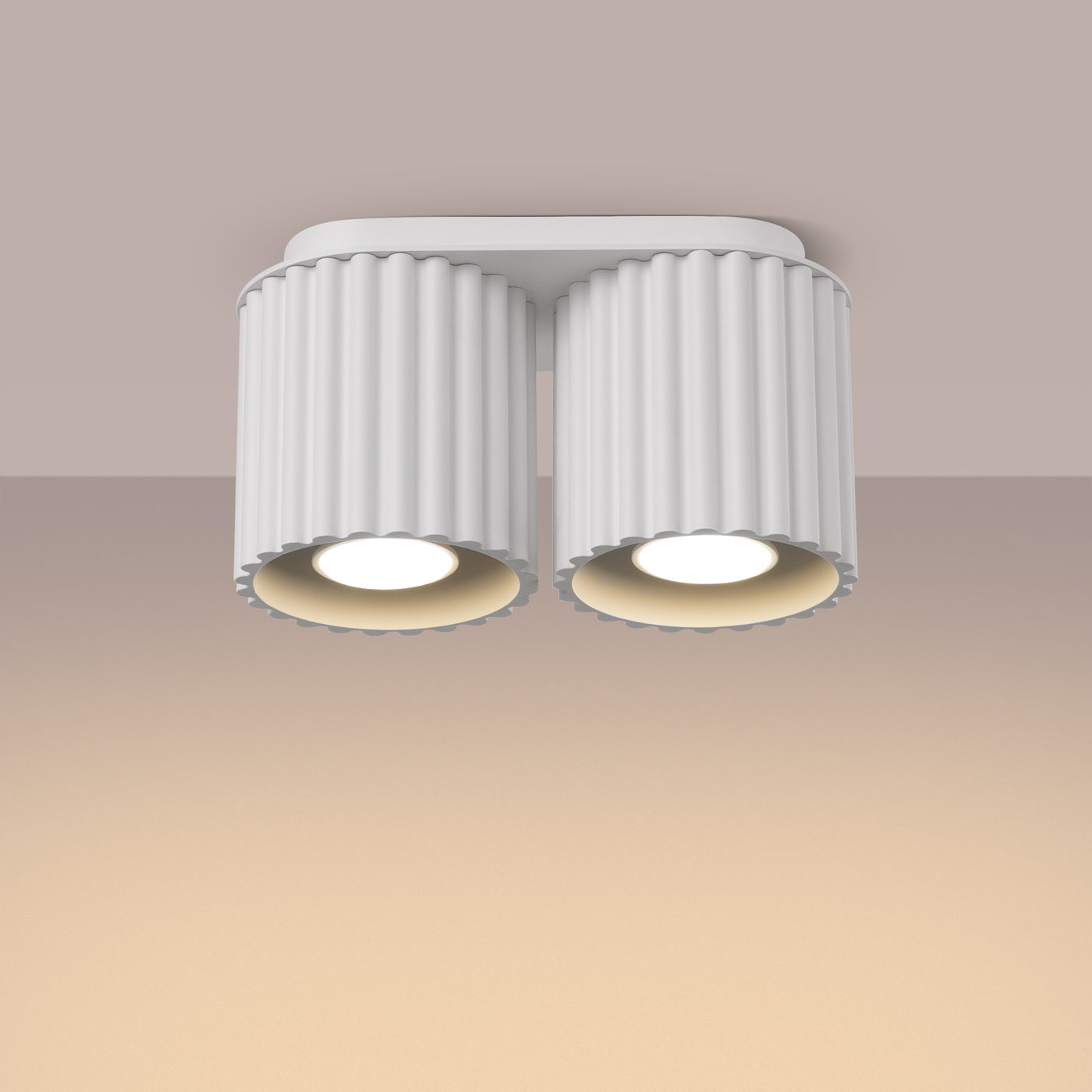 Deckenleuchte - Spot - Strahler AURA 2 weiß GU10 Sollux Lighting