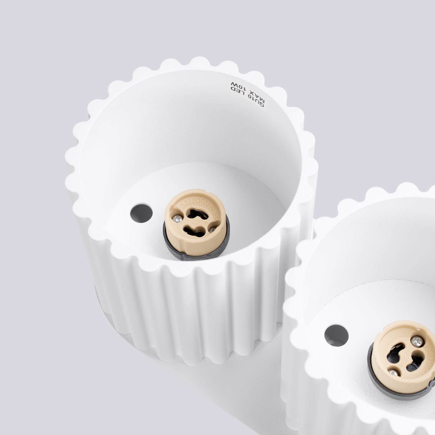Deckenleuchte - Spot - Strahler AURA 2 weiß GU10 Sollux Lighting