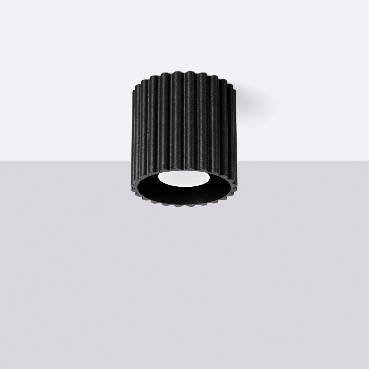 Deckenleuchte - Spot - Strahler AURA 1 schwarz GU10 Sollux Lighting