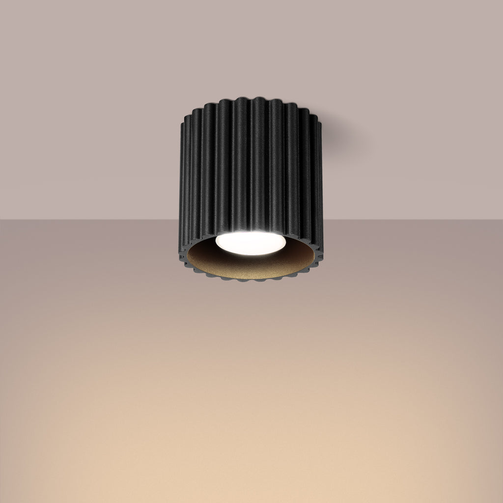 Deckenleuchte - Spot - Strahler AURA 1 schwarz GU10 Sollux Lighting