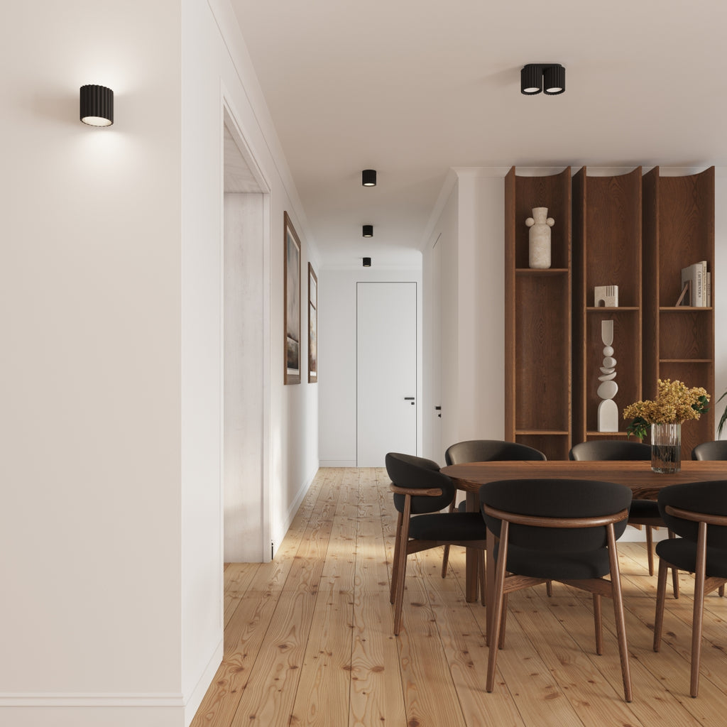 Deckenleuchte - Spot - Strahler AURA 2 schwarz GU10 Sollux Lighting