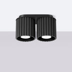 Deckenleuchte - Spot - Strahler AURA 2 schwarz GU10 Sollux Lighting