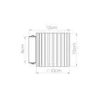 Wandleuchte AURA schwarz G9 Sollux Lighting