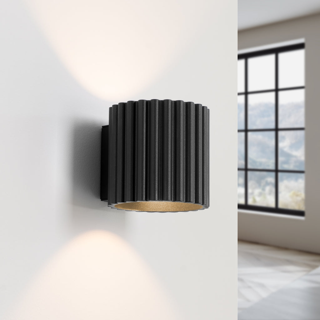 Wandleuchte AURA schwarz G9 Sollux Lighting