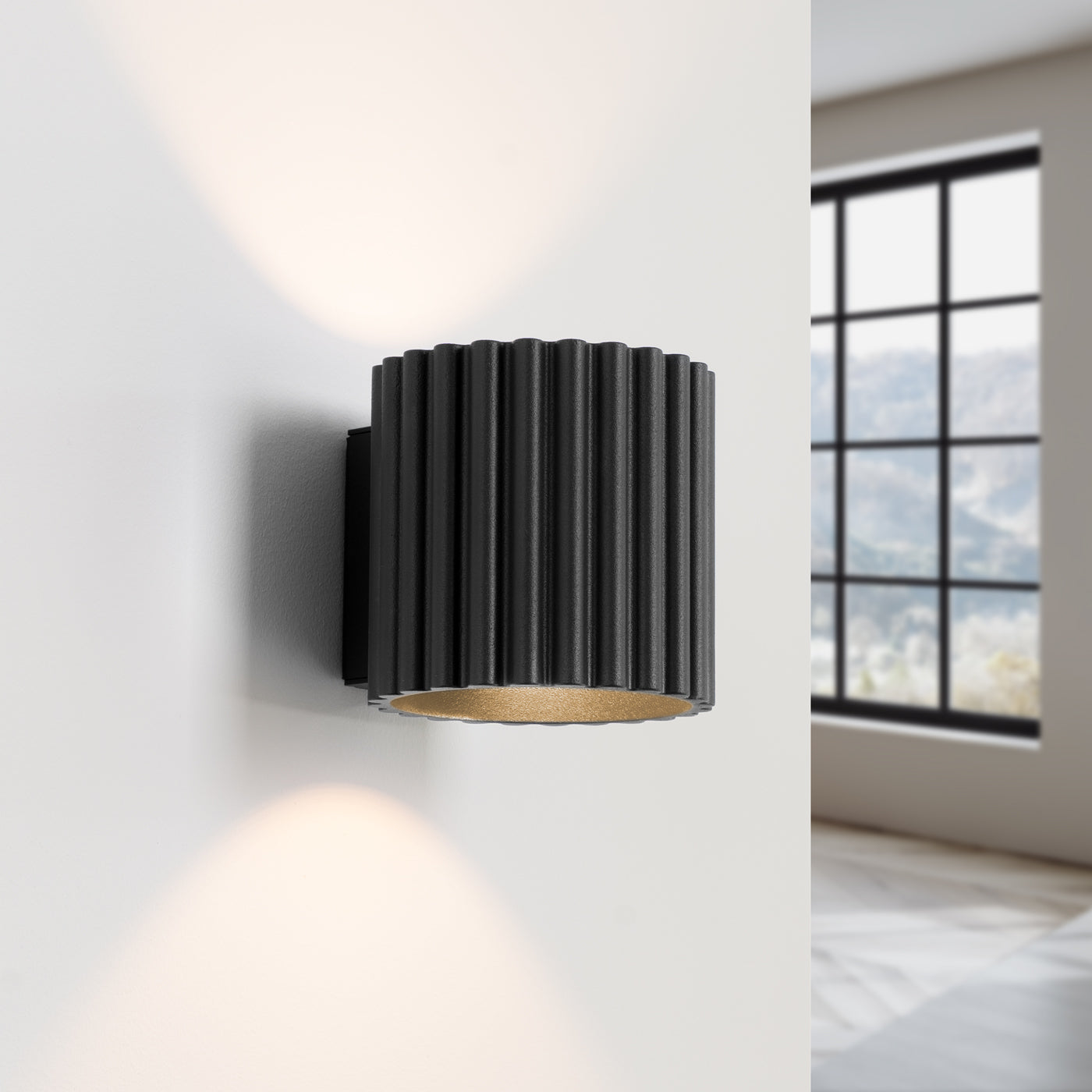 Wandleuchte AURA schwarz G9 Sollux Lighting