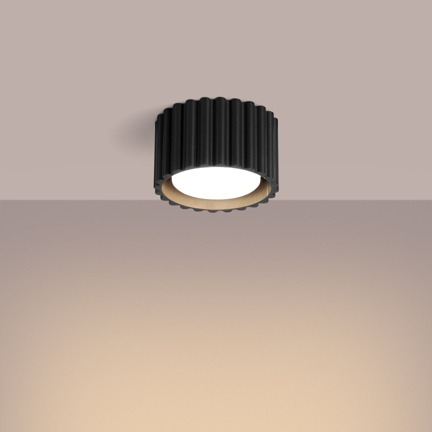 Deckenleuchte - Spot - Strahler AURA 1 schwarz Gx53 Sollux Lighting